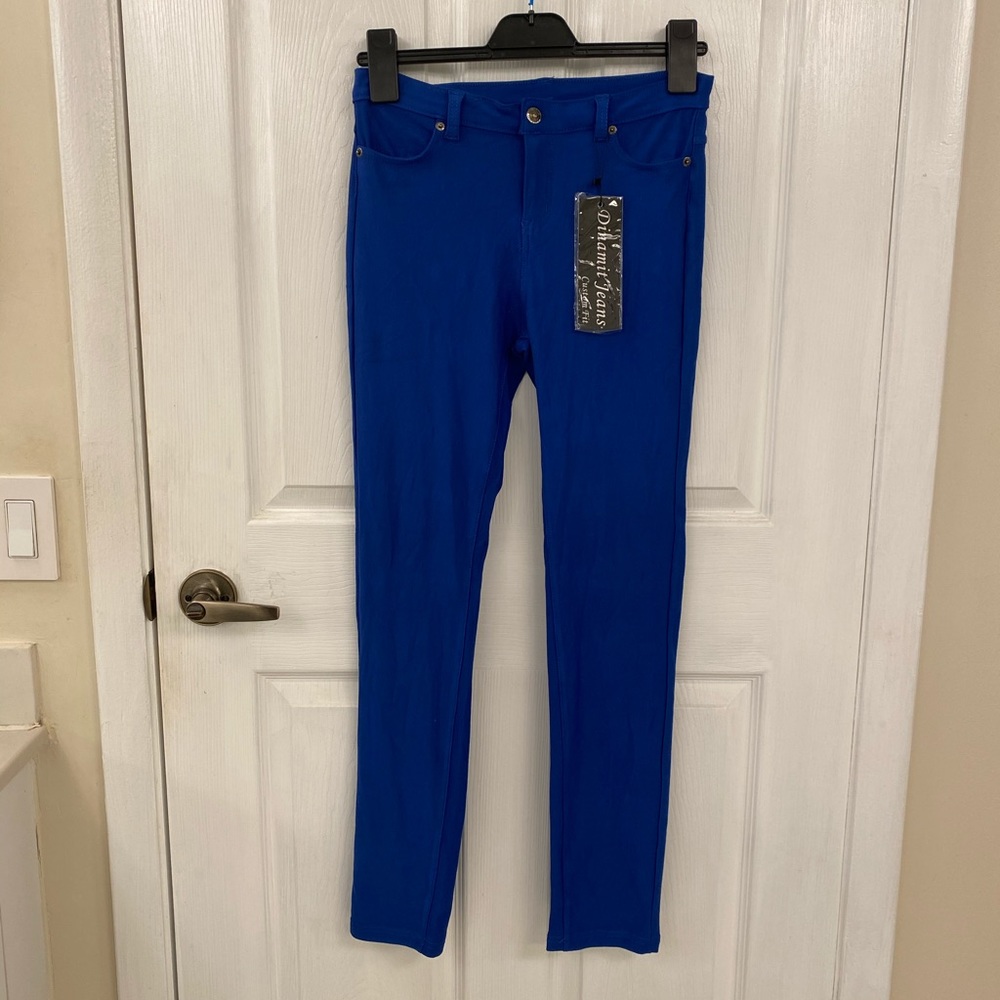 NWT Dinamit Jeans Royal Blue Jeggings